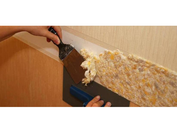 Как удалить жидкие обои?