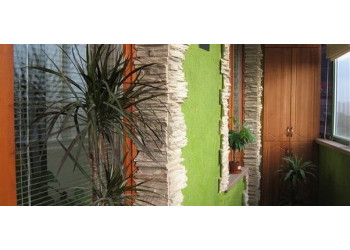 Отделка лоджии и балкона жидкими обоями