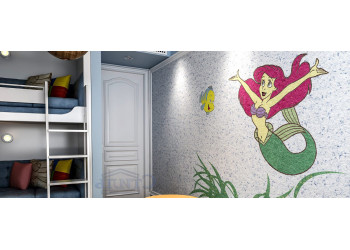 Жидкие обои в детской комнате Жидкие обои в детской комнате