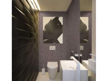 Жидкие обои в туалете: плюсы и минусы, секреты и советы