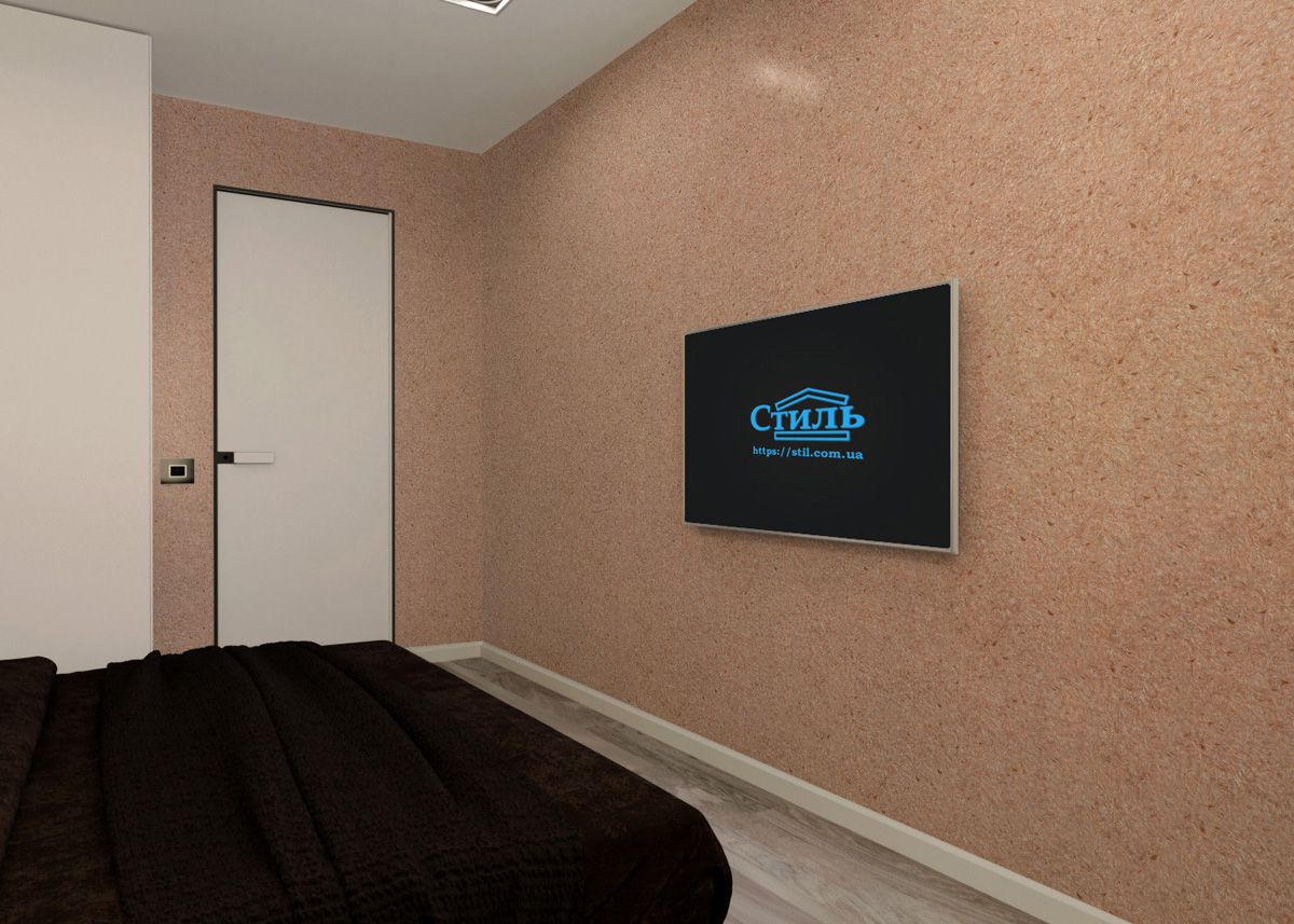 гірчичні рідкі шпалери